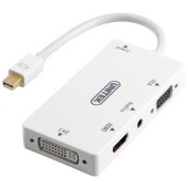 UNITEK Unitek Adaptor miniDisplayPort - HDMI/DVI/VGA/Audio, Y-6354