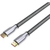 UNITEK Unitek Cablu LUX HDMI v.2.0 M/M 3,0m, aur, împletitură de cablu, Y-C139RGY