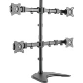 Universal Monitor Stand, 4xLCD, 27'', max. load 8kg, adjustable and rotated 360