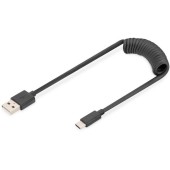 USB 2.0 - USB - A la USB - C Spiral