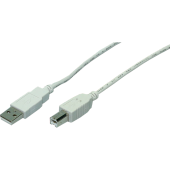 USB 2.0 tip A Male - USB 2.0 tip B Male 3m, Gri