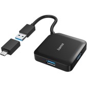 USB 3.2 4 port Black