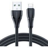 USB-A Surpass / Lightning / 3m S-UL012A11 Negru