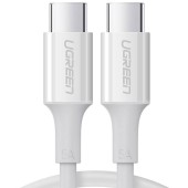 USB-C Male to USB-C Male 2.0 US300, 2m (Alb)