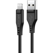 USB to Lightining C3-02 1.2m Negru