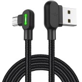 USB to Micro USB CA-5280 LED, 3m Negru