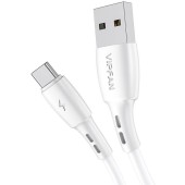 USB to USB-C Racing X05, 3A, 1m (Alb)