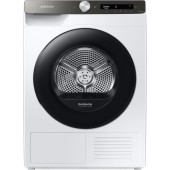 Uscator de rufe Samsung DV80T5220AE/S7, 8 kg, Pompa de caldura, Optimal Dry, Wifi SmartThings, AI Control, Clasa A+++, Alb