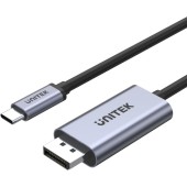 V1409A cable gender changer USB-C DisplayPort Black, Grey