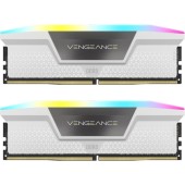 Vengeance White RGB 64GB DDR5 5200MHz CL40 Dual Channel Kit