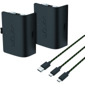 VENOM Set 2 baterii Venom, VS2882, Compatibilitate Xbox One, Xbox Seriile S & X, 850 mAh, Cablu de incarcare 3 m, Negru