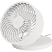 Ventilator de birou Summair, alimentare USB, 600 - 2800 rpm, Alb