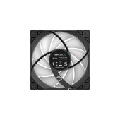 Ventilator DeepCool PC FC120, 120x120x25 mm, 1800rpm, control PWM, LED, 4-pin PWM, Negru