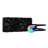 Ventilator Fractal Design Lumen S28 V2, iluminare RGB, 2x140 mm, 1700 rpm, PWM (Negru)