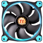 Ventilator Thermaltake Riing 14, 140mm, 1400 RPM, LED, Albastru