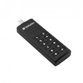 Verbatim Stick USB Verbatim Keypad Secure, 64GB, USB 3.1 (Negru)