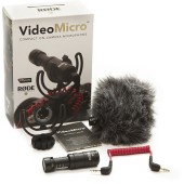 VideoMicro Black pentru cameră digitală