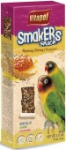 VITAPOL Smakers Snacks pentru agapornis Miere, 2 bucăţi 90g