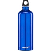 Water Bottle alu Traveller 1L blue