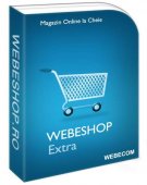 Creare magazin online cu design personalizat si multiple facilitati - Webeshop Extra