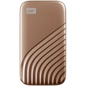 Western Digital SSD Extern WD My Passport™ 1TB, USB 3.2 Gen2 Type-C/A, NVMe, Auriu