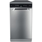 Whirlpool Masina de spalat vase Whirlpool WSFO3O34PFX, 10 seturi, 8 programe, Power Clean, Clasa D, 45 cm, Inox