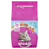 Whiskas Adult, hrana uscata pentru pisici, Ton, 1.4 kg