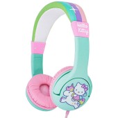 Wired headphones for Kids OTL Hello Kitty Rainbow (turquoise)