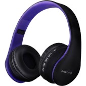 Wireless Headphones PowerLocus P1 (black & purple)