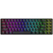 Wireless mechanical EK871 Bluetooth + 2.4G RGB Negru