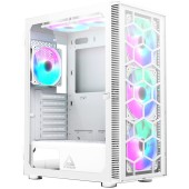 X3 Glass, RGB, Tempered Glass - Alb