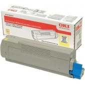 yellow TONER-C332/MC363 cod 46508713; compatibil cu C332/MC363, capacitate 1.5k pag