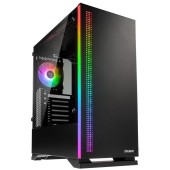 Zalman ZALMAN S5 Black ATX Mid Tower PC Case RGB fan T