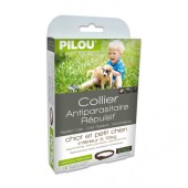 Zgarda antiparazitara pentru caini juniori de talie mica, 35 cm, Pilou