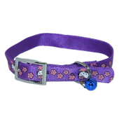 Zgarda chinga pentru caini cu decoratiuni animalute